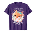 Smiling Fox Just Who Loves Foxes T-Shirt - Streetwear Style Men Women - T-Shirt, Sweatshirt, Hoodie