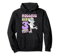 3Rd Birthday Roller Skate Party Hoodie - Novelty Apparel for Adults - T-Shirt, Sweatshirt, Hoodie
