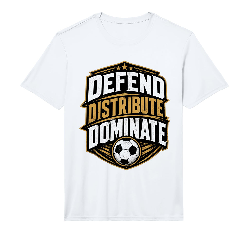 Football Collection Soccer Defend T-Shirt - Minimalist Print for Adults - T-Shirt, Sweatshirt, Hoodie