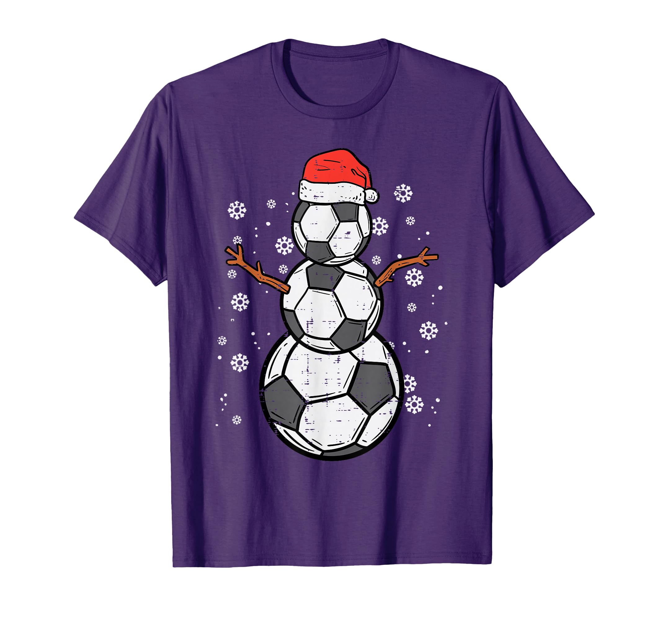 Soccer Snowman Sports T-Shirt - Aesthetic Graphic for Adults - T-Shirt, Sweatshirt, Hoodie