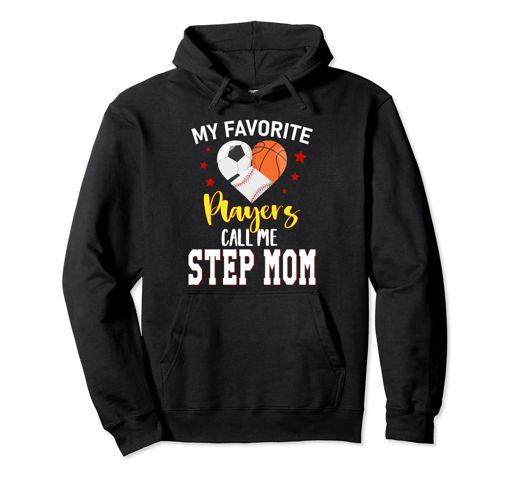 My Favorite Players Baseball Basketball Hoodie - Graphic Print Unisex - T-Shirt, Sweatshirt, Hoodie