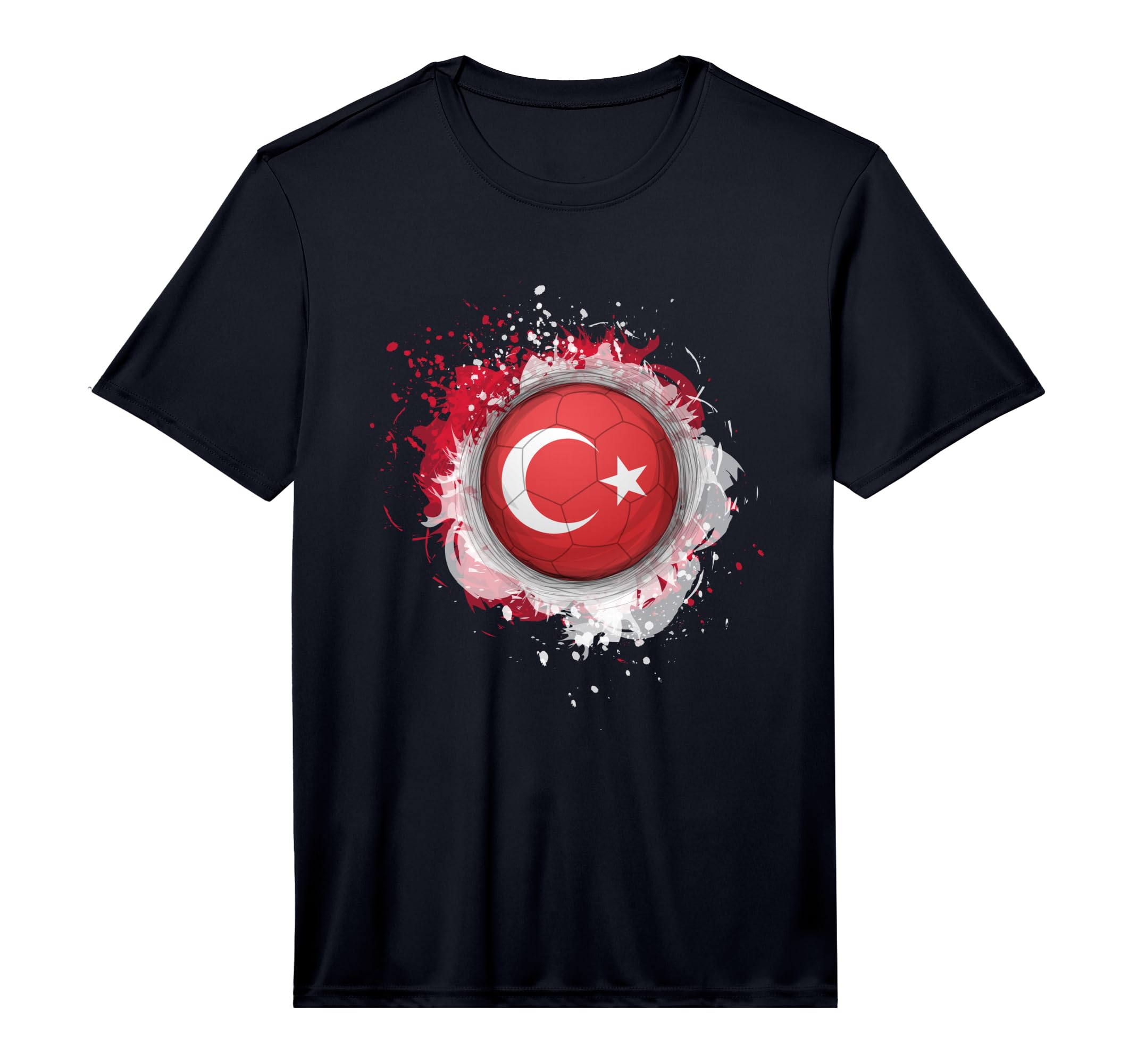 Proud Heritage Turkey Flag Soccer T-Shirt - Fun Novelty Design Men Women - T-Shirt, Sweatshirt, Hoodie
