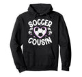 Soccer Cousin Heart Cousin Soccer Hoodie - Minimalist Print Men Women - T-Shirt, Sweatshirt, Hoodie