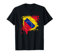 Soccer Ball Flag Venezuela T-Shirt - Trendy Graphic Men Women - T-Shirt, Sweatshirt, Hoodie