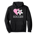 I Love Soccer Goalie Player Fan Game Day Hoodie - Graphic Print Men Women - T-Shirt, Sweatshirt, Hoodie