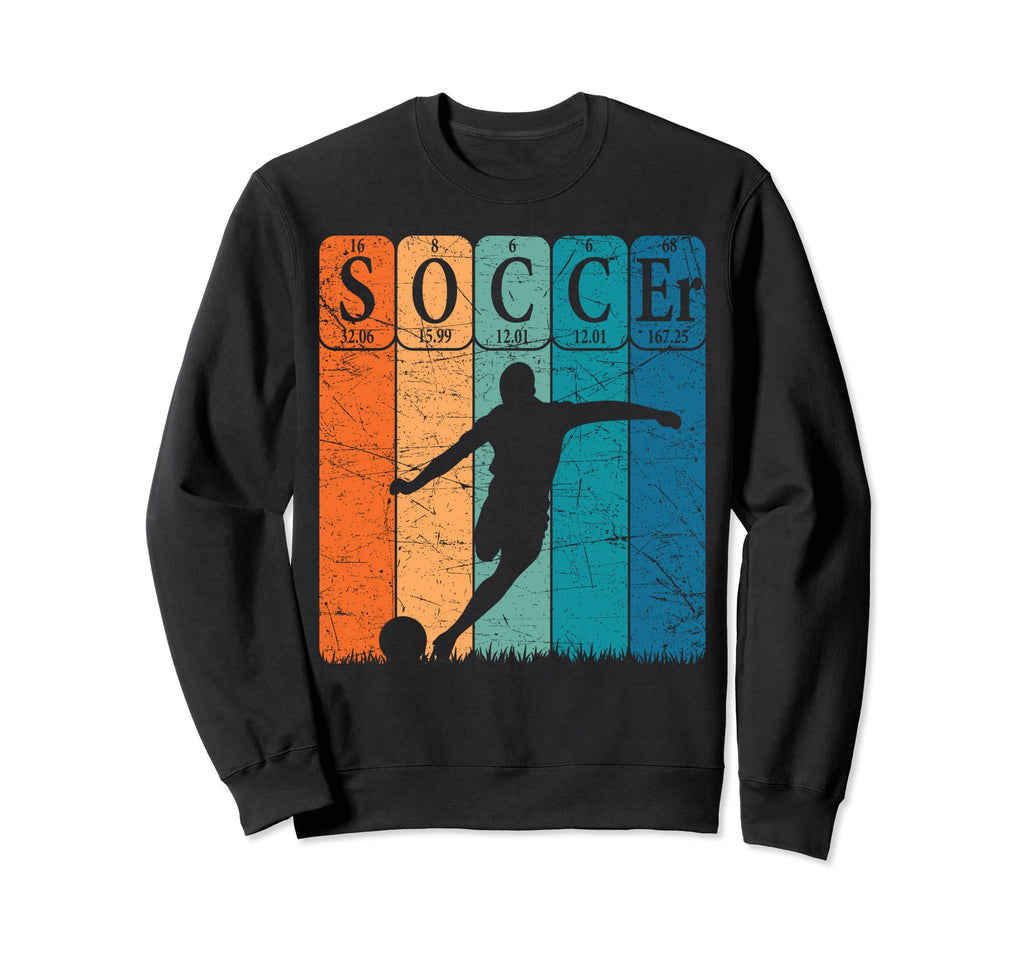 Soccer Periodic Table Elements Sweatshirt - Fun Novelty Design Men Women - T-Shirt, Sweatshirt, Hoodie
