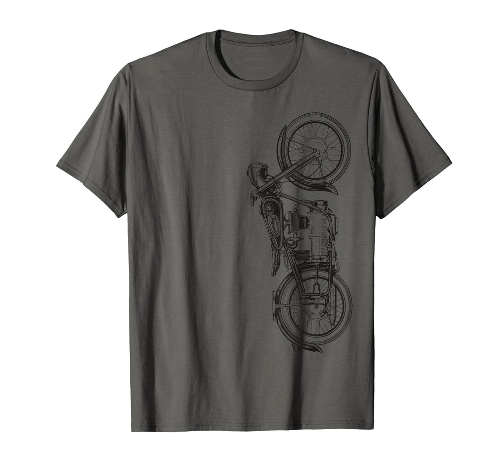 Motorcycle T-Shirt - Custom Art Print for Adults - T-Shirt, Sweatshirt, Hoodie