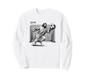 Savior Jesus Saves Football Sweatshirt - Minimalist Print Men Women - T-Shirt, Sweatshirt, Hoodie
