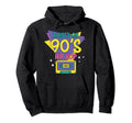 Old School Raised 90S Hip Hop Hoodie - Casual Everyday Wear for Adults - T-Shirt, Sweatshirt, Hoodie