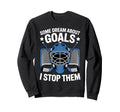 Best Hockey Goalie Art Ice Hockey Sweatshirt - Novelty Apparel Men Women - T-Shirt, Sweatshirt, Hoodie