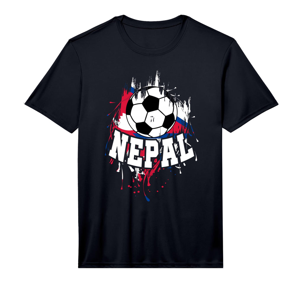 Nepal Soccer Nepali Football T-Shirt - Aesthetic Graphic Men Women - T-Shirt, Sweatshirt, Hoodie