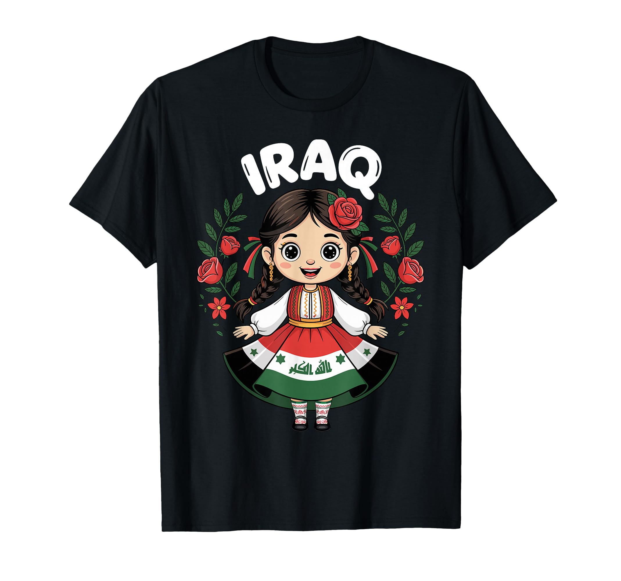 Iraqi Traditional Dress Roses And T-Shirt - Streetwear Style Men Women - T-Shirt, Sweatshirt, Hoodie