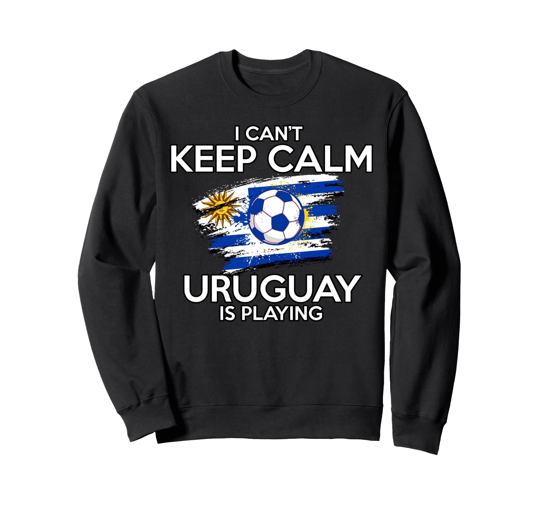 Uruguay Football Fan Soccer Game Player Sweatshirt - Graphic Print Unisex - T-Shirt, Sweatshirt, Hoodie