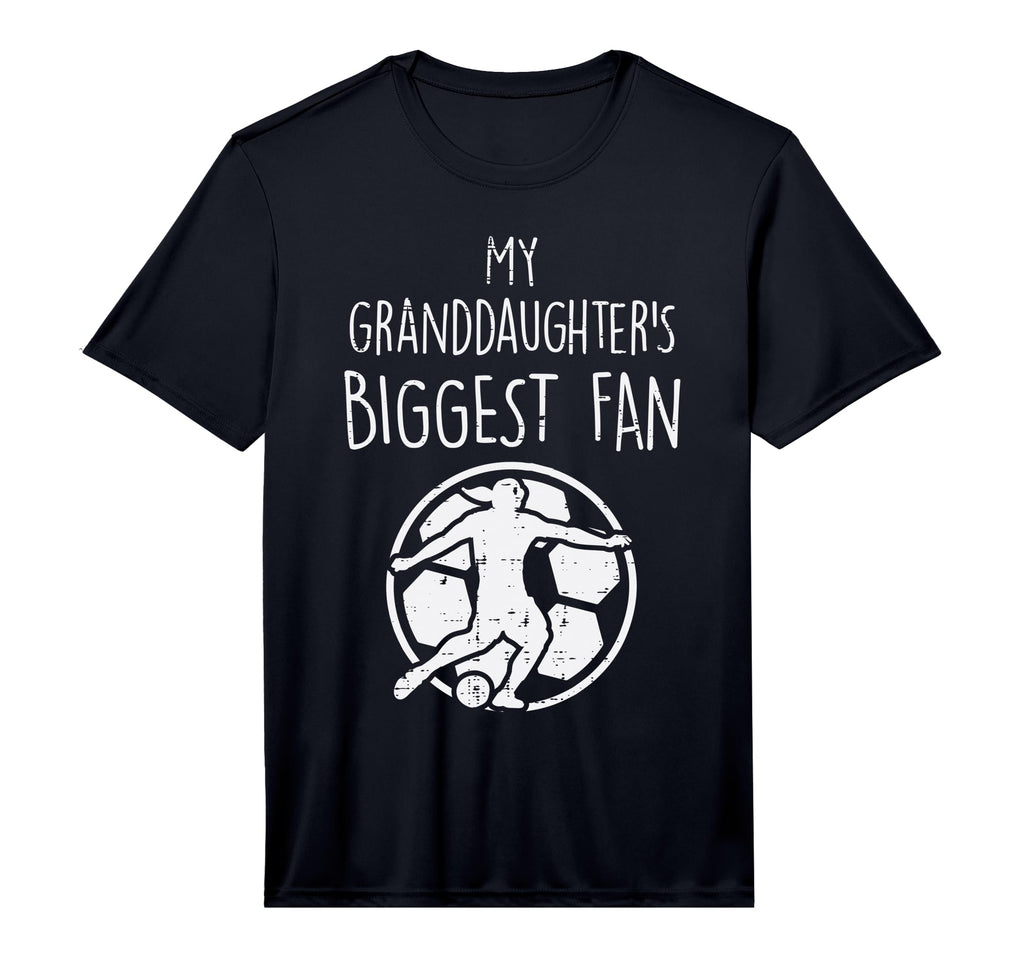 Granddaughters Biggest Fan Soccer T-Shirt - Custom Art Print for Adults - T-Shirt, Sweatshirt, Hoodie