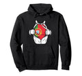 Superhero Flag Portugal Love Hoodie - Casual Everyday Wear Men Women - T-Shirt, Sweatshirt, Hoodie