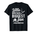 Little Brother Hockey Goalie Brother Hockey T-Shirt - Graphic Print Unisex - T-Shirt, Sweatshirt, Hoodie