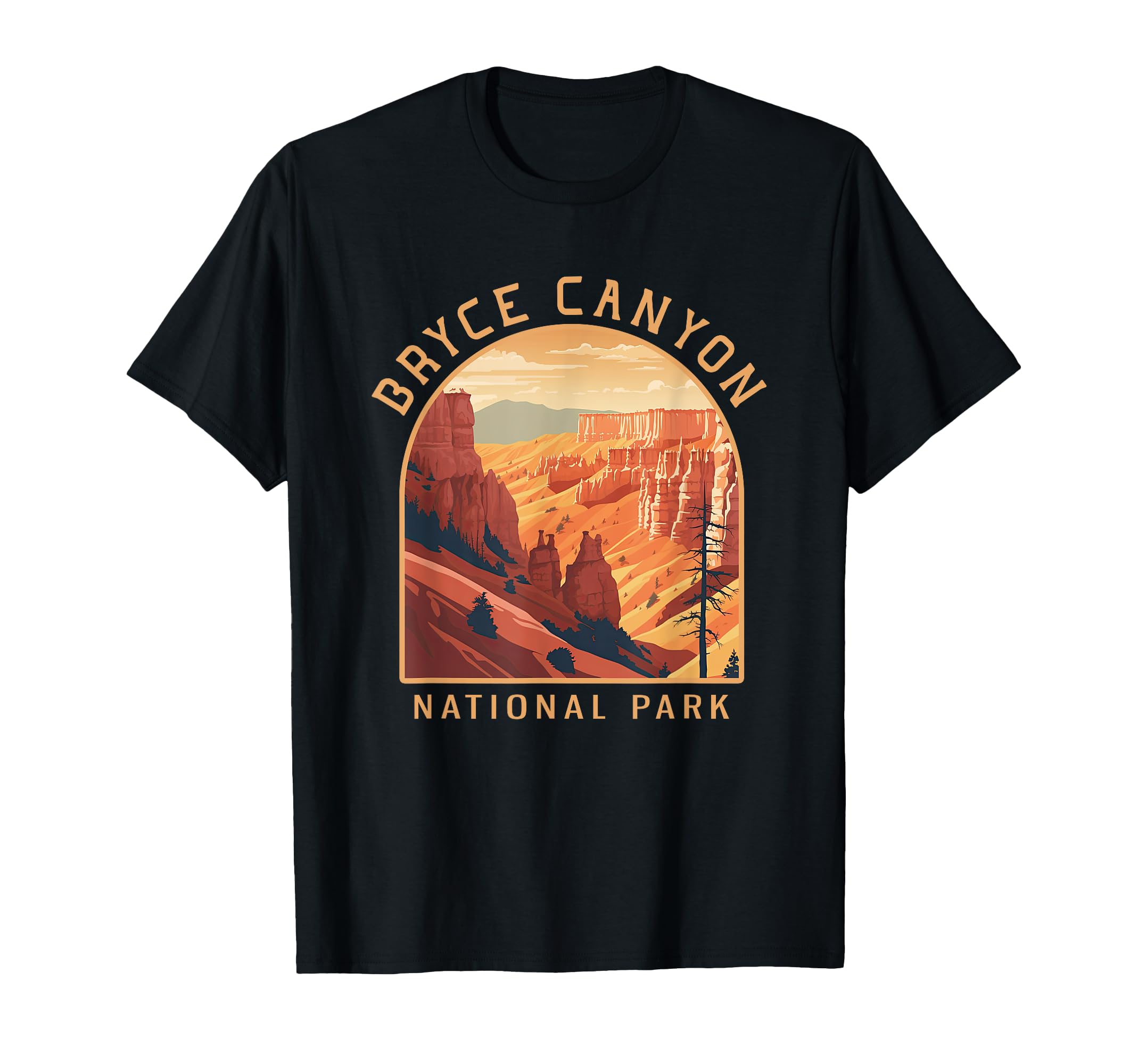Bryce Canyon National Park Camping T-Shirt - Minimalist Print for Adults - T-Shirt, Sweatshirt, Hoodie