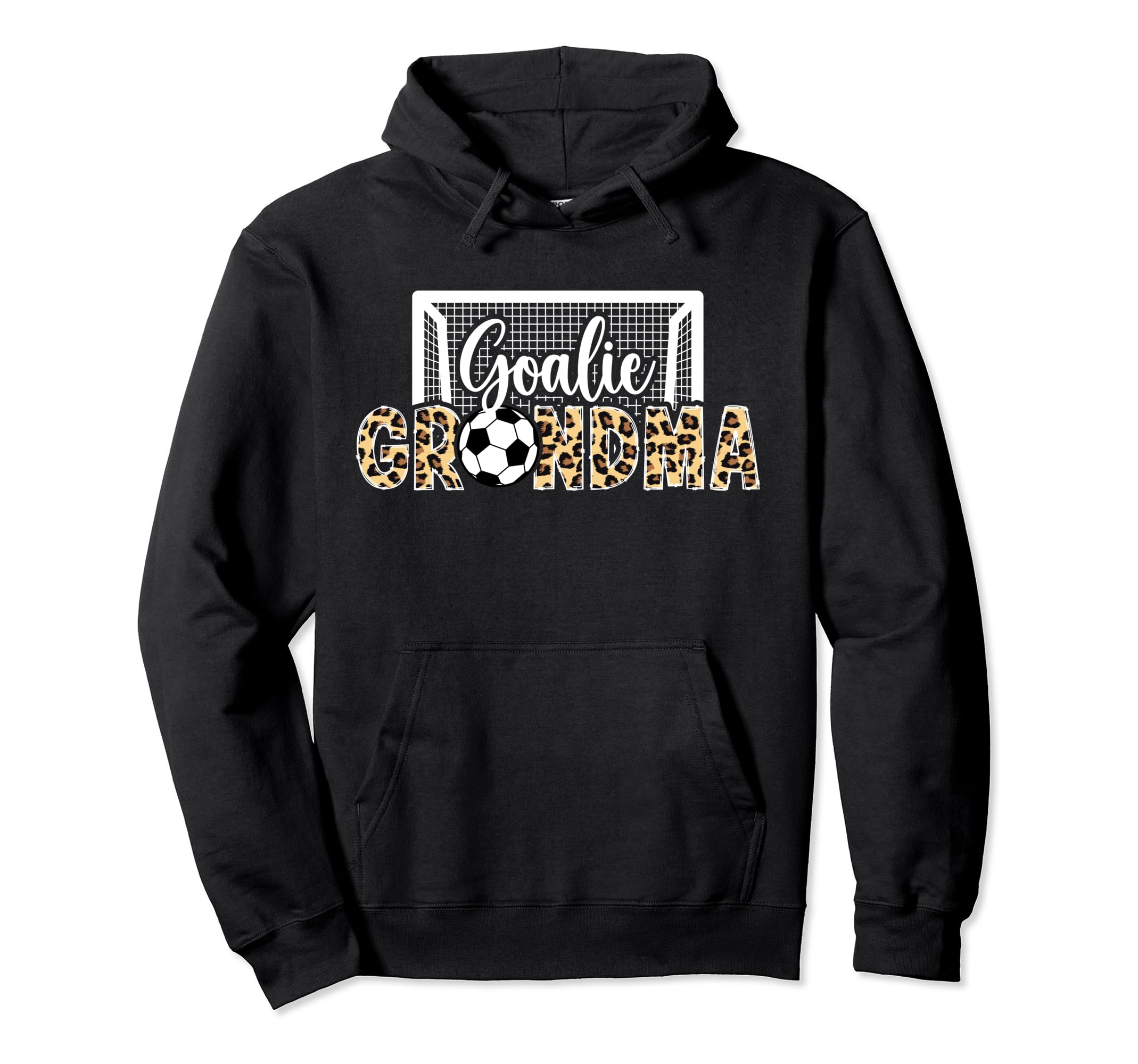 Soccer Goalie Grandma Soccer Keeper Hoodie - Graphic Print for Adults - T-Shirt, Sweatshirt, Hoodie
