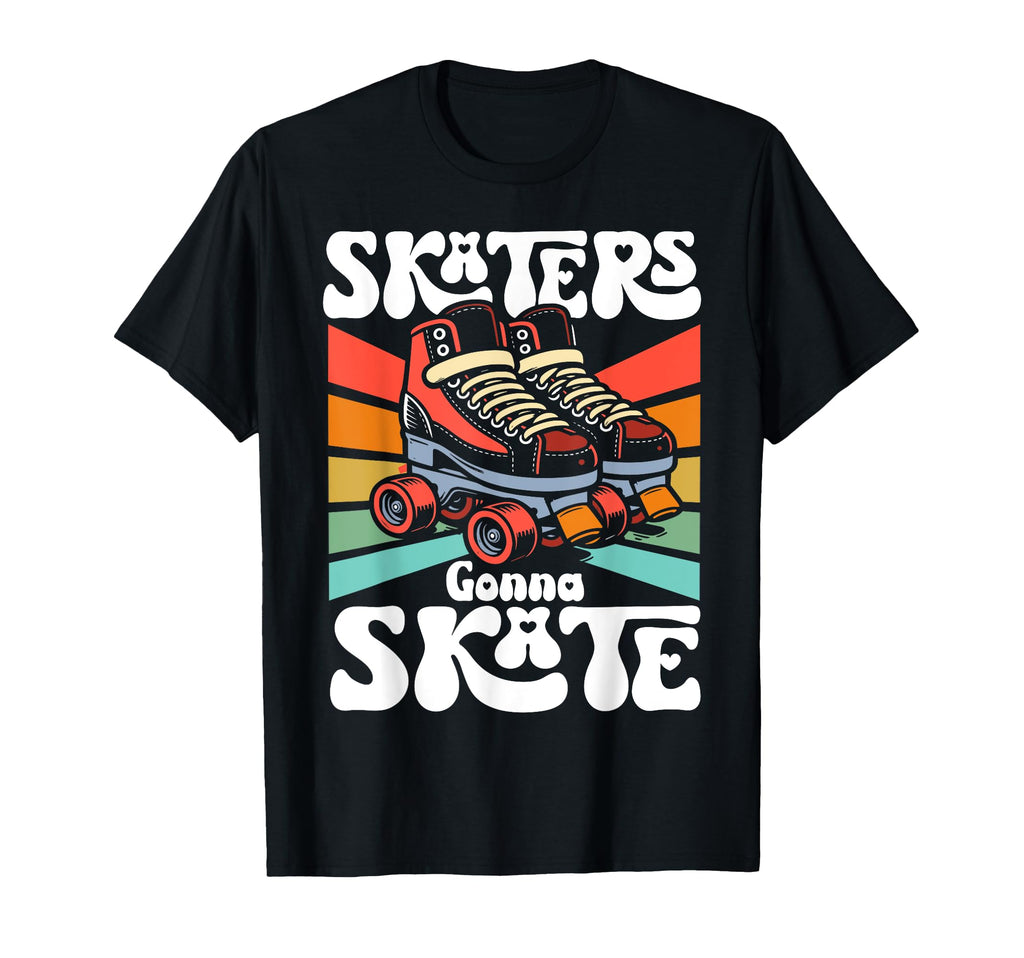 Roller Skating Skate 1970S Skaters T-Shirt - Aesthetic Graphic for Adults - T-Shirt, Sweatshirt, Hoodie