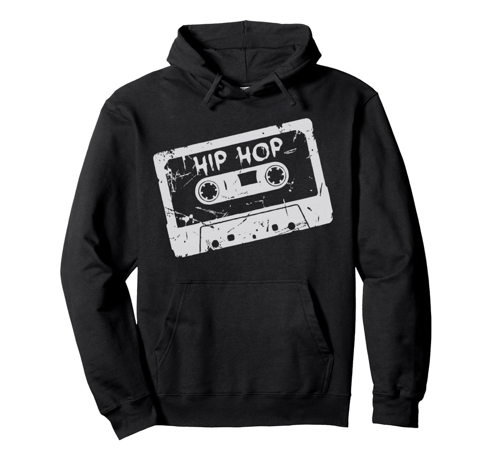 Hip Hop Cassette Tape Throwback Hoodie - Unique Graphic Men Women - T-Shirt, Sweatshirt, Hoodie