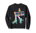 Roller Skating 80S Roller Funny Sweatshirt - Aesthetic Graphic for Adults - T-Shirt, Sweatshirt, Hoodie