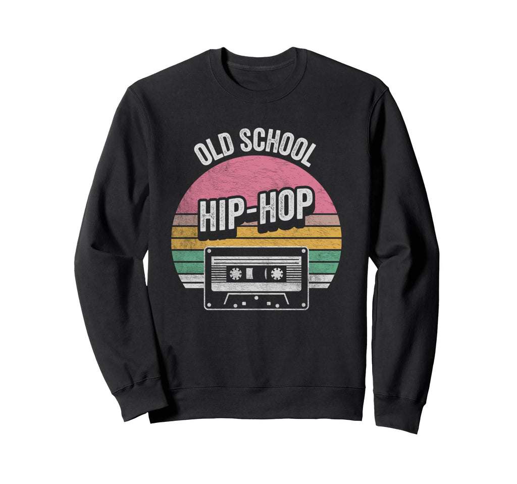 Old School Hip Hop Cassette Sweatshirt - Aesthetic Graphic Men Women - T-Shirt, Sweatshirt, Hoodie