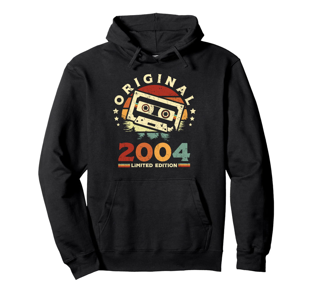 2004 Cassette Tape 20Th Birthday Hoodie - Unique Graphic for Adults - T-Shirt, Sweatshirt, Hoodie