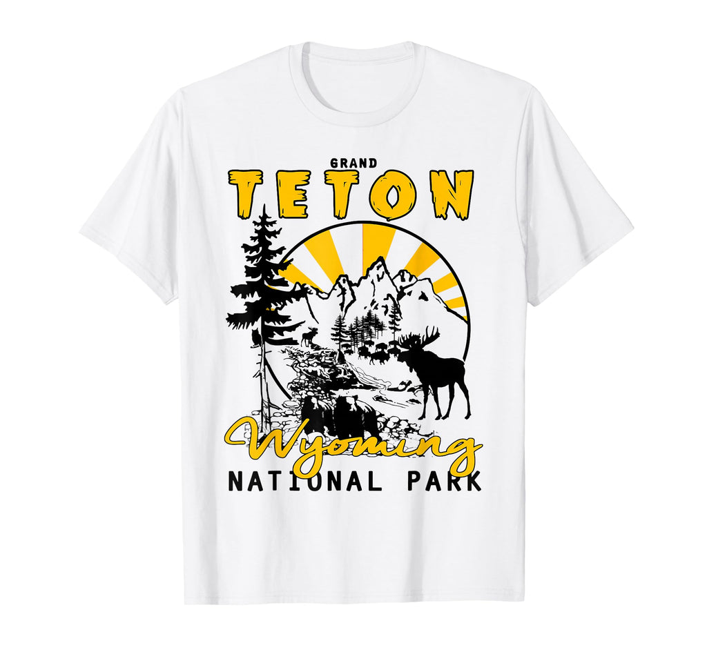 Grand Teton National Park Wyoming Sunset T-Shirt - Streetwear Style Unisex - T-Shirt, Sweatshirt, Hoodie