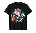 Soccer Unicorn Football T-Shirt - Aesthetic Graphic Unisex - T-Shirt, Sweatshirt, Hoodie