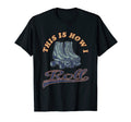 This Is How I Roll 70S Roller Skates T-Shirt - Trendy Graphic Men Women - T-Shirt, Sweatshirt, Hoodie