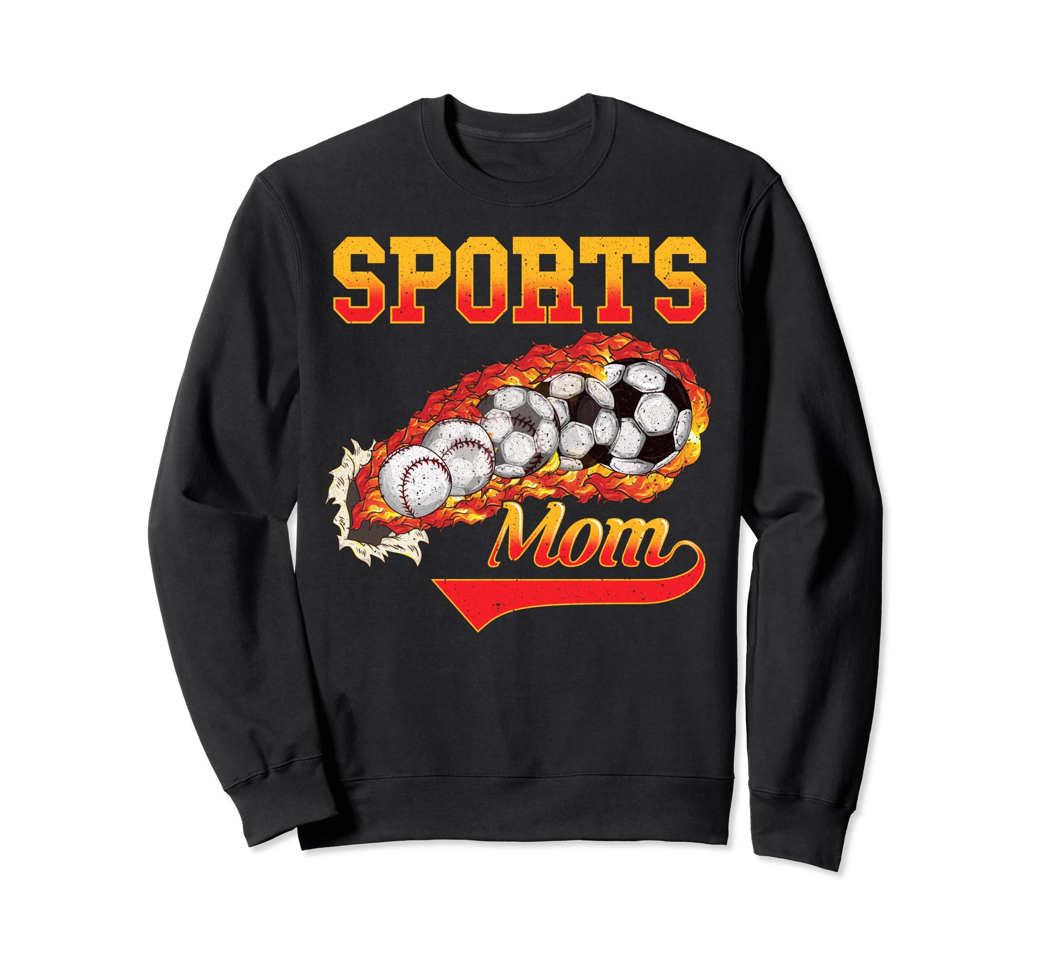 Proud Sports Mom Athletic Mom Life Sweatshirt - Novelty Apparel for Adults - T-Shirt, Sweatshirt, Hoodie