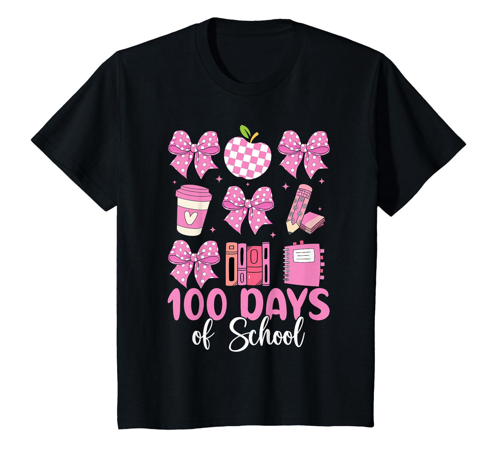 100Th Day School Teacher Coquette T-Shirt - Custom Art Print for Adults - T-Shirt, Sweatshirt, Hoodie