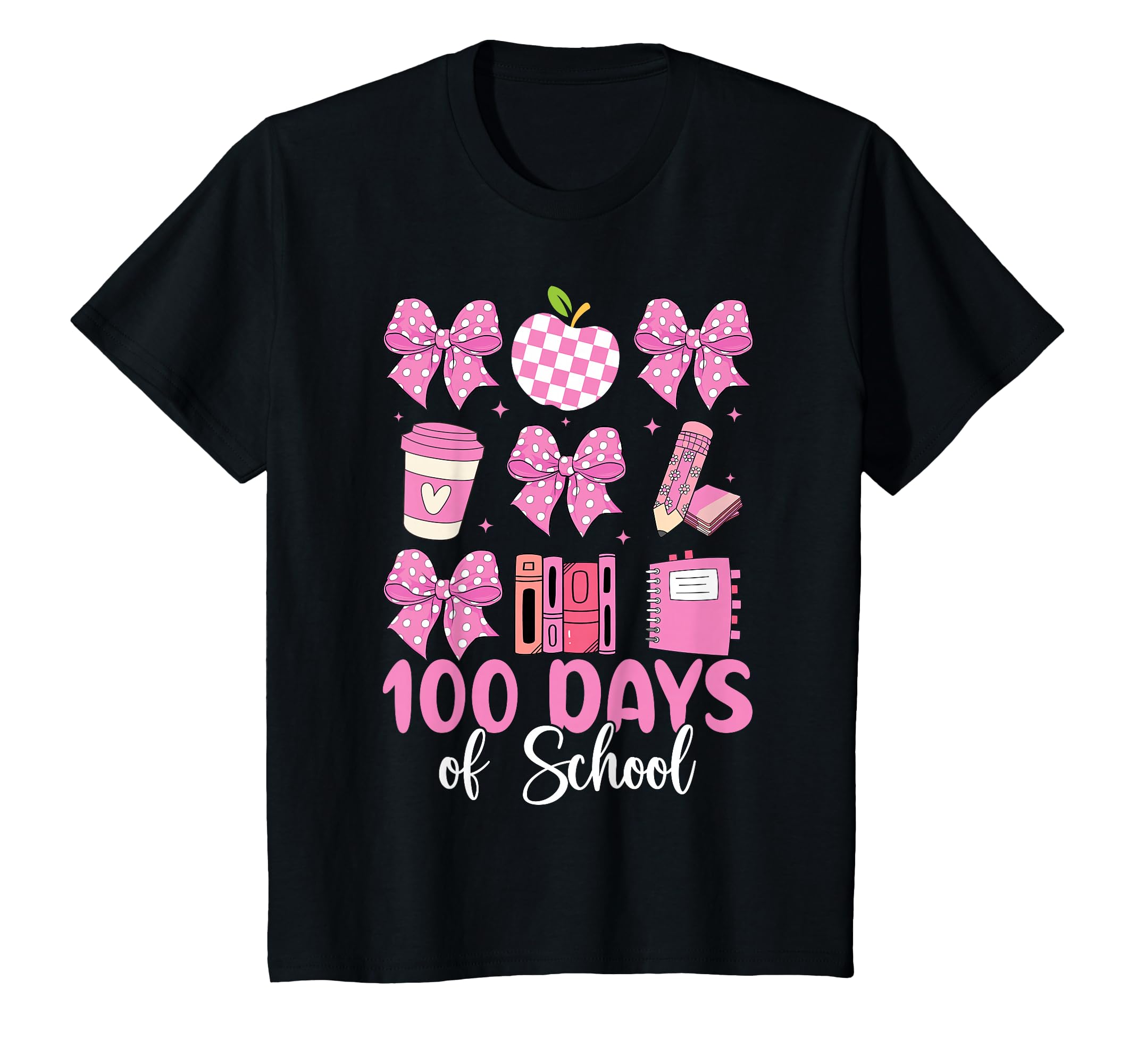 100Th Day School Teacher Coquette T-Shirt - Custom Art Print for Adults - T-Shirt, Sweatshirt, Hoodie