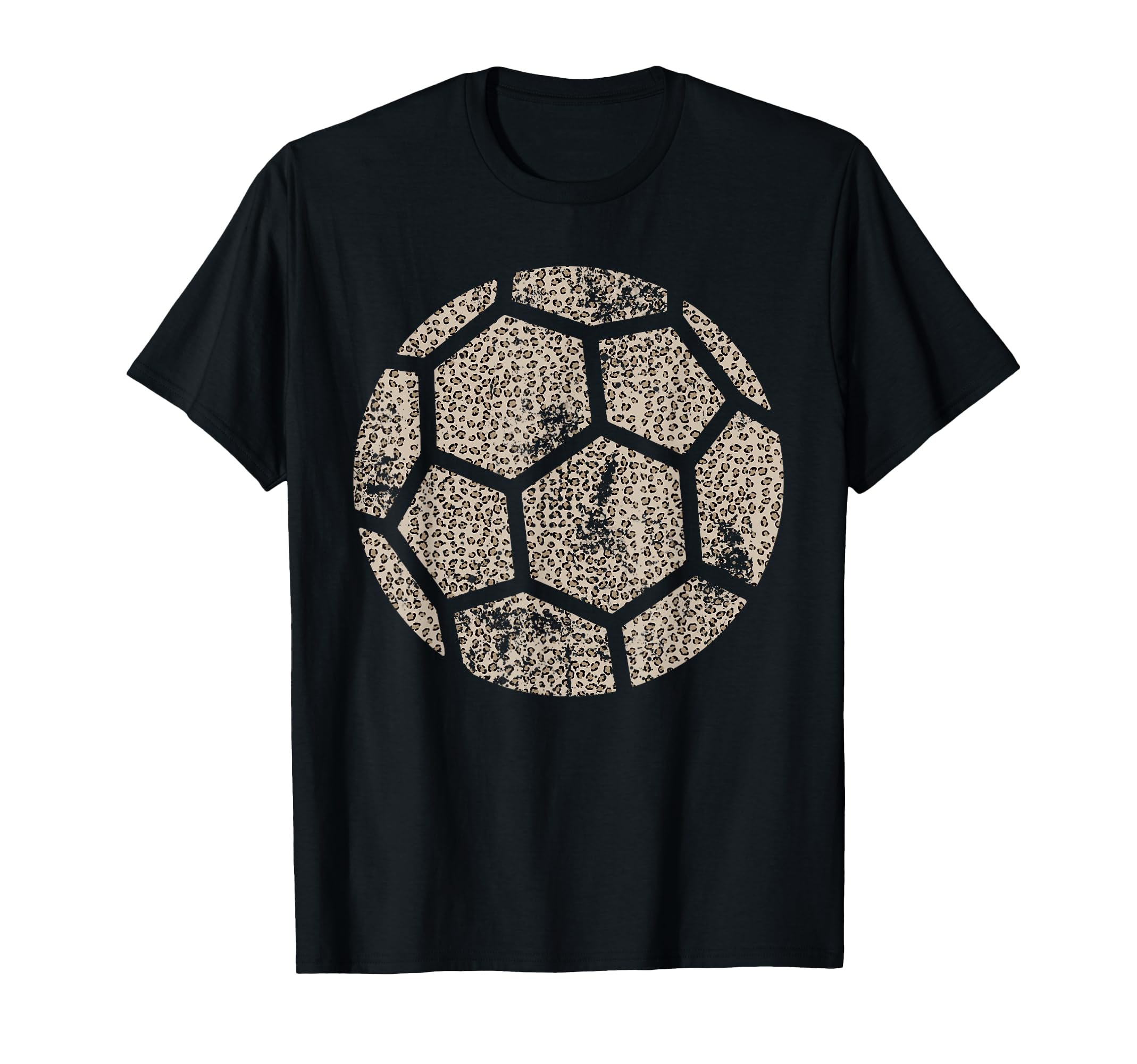 Leopard Soccer Lover Soccer Mom Mama T-Shirt - Novelty Apparel for Adults - T-Shirt, Sweatshirt, Hoodie