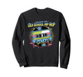 Raised Old School Hip Hop Cassette Vinyl Sweatshirt - Trendy Graphic Unisex - T-Shirt, Sweatshirt, Hoodie