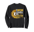 Mom Loves Soccer Sports Player Sweatshirt - Graphic Print Men Women - T-Shirt, Sweatshirt, Hoodie