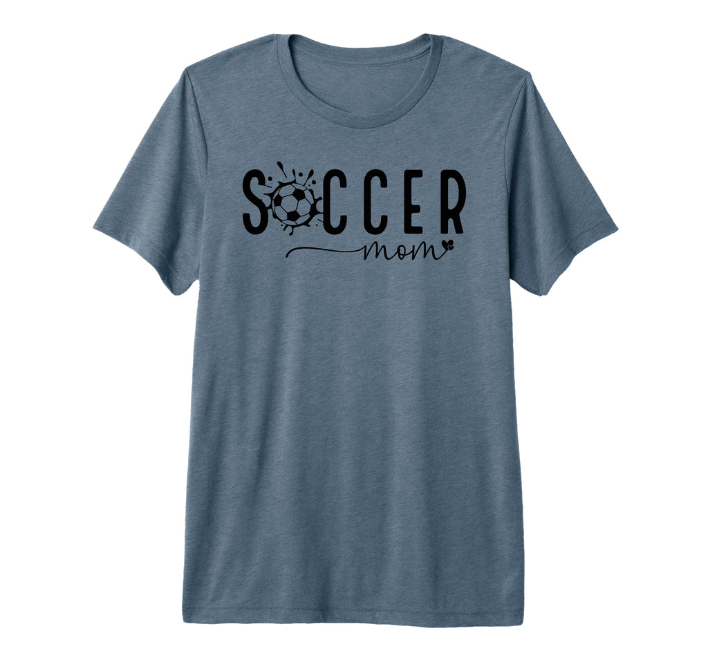 Soccer Mom Sport Mom Soccer Ball Mom T-Shirt - Graphic Print for Adults - T-Shirt, Sweatshirt, Hoodie