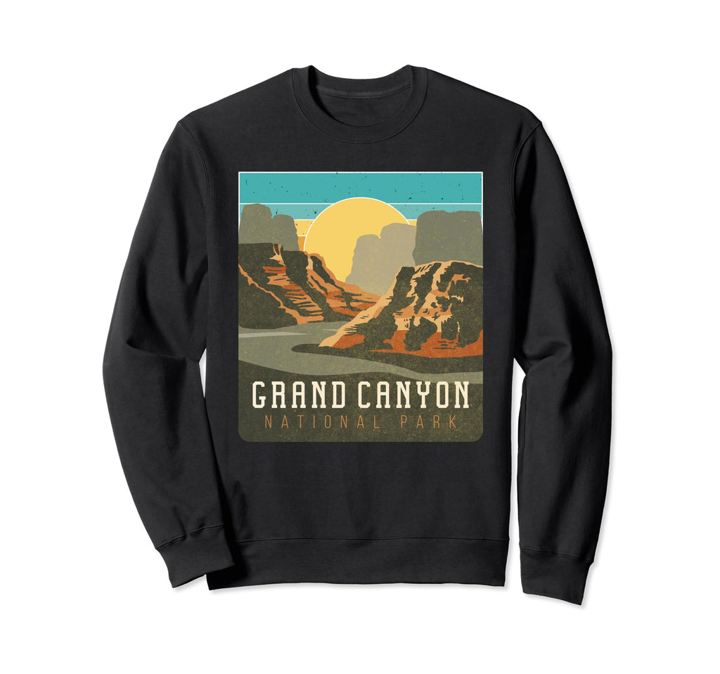Grand Canyon National Park Sunset Sweatshirt - Graphic Print for Adults - T-Shirt, Sweatshirt, Hoodie