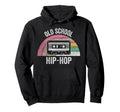 Old School Hip Hop Cassette Tape Hoodie - Trendy Graphic Men Women - T-Shirt, Sweatshirt, Hoodie