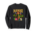 Hawaii Hula Aloha Beach Tiki Pinup Sweatshirt - Custom Art Print Men Women - T-Shirt, Sweatshirt, Hoodie