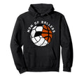Mom Ballers Funny Volleyball Hoodie - Casual Everyday Wear Men Women - T-Shirt, Sweatshirt, Hoodie