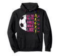Soccer T Shirts Funny All Pretty Walk Hoodie - Minimalist Print Men Women - T-Shirt, Sweatshirt, Hoodie