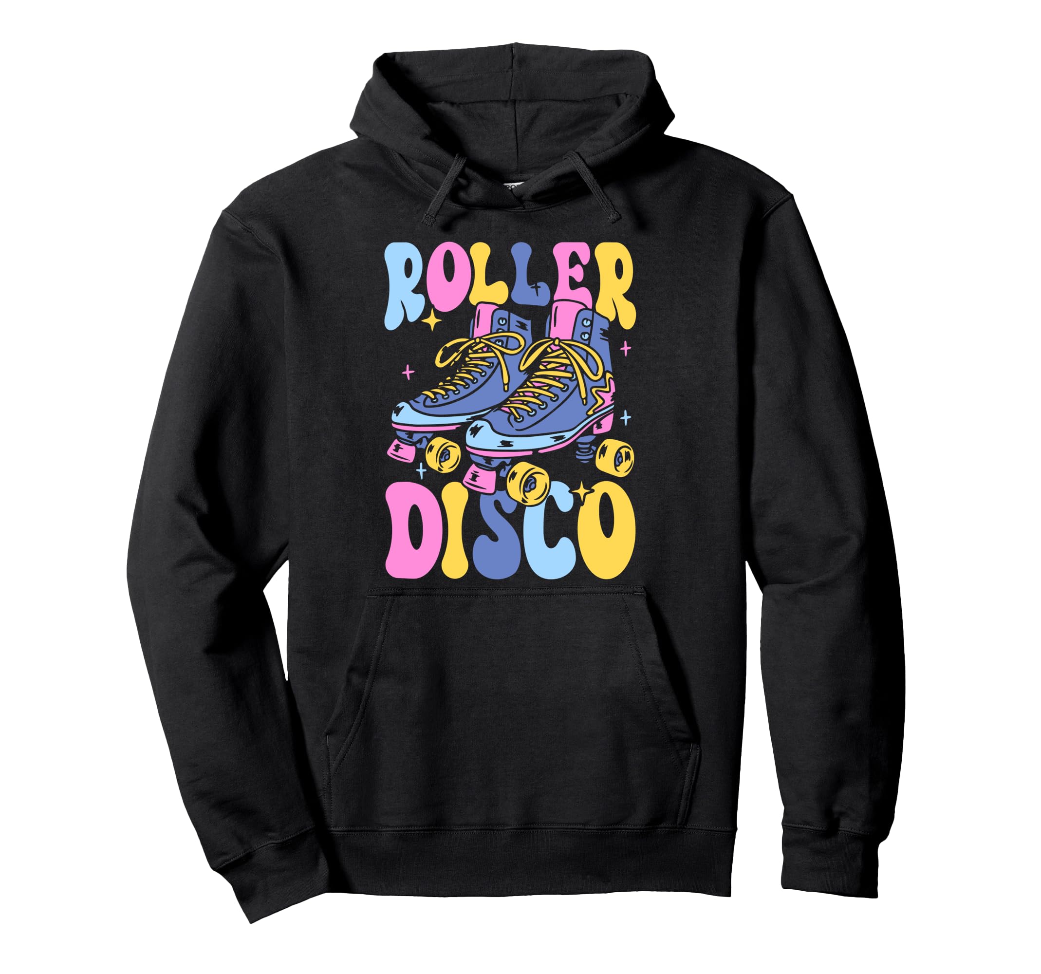 Roller Skating Skate 1970S Roller Disco Hoodie - Custom Art Print Unisex - T-Shirt, Sweatshirt, Hoodie