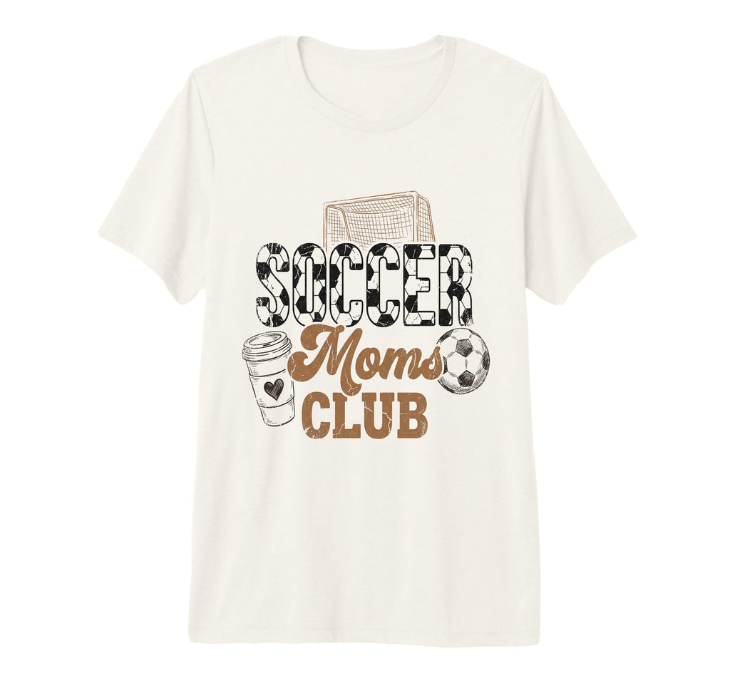 Soccer Moms Club Mama Coffee Mothers T-Shirt - Aesthetic Graphic Unisex - T-Shirt, Sweatshirt, Hoodie