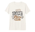 Soccer Moms Club Mama Coffee T-Shirt - Aesthetic Graphic for Adults - T-Shirt, Sweatshirt, Hoodie