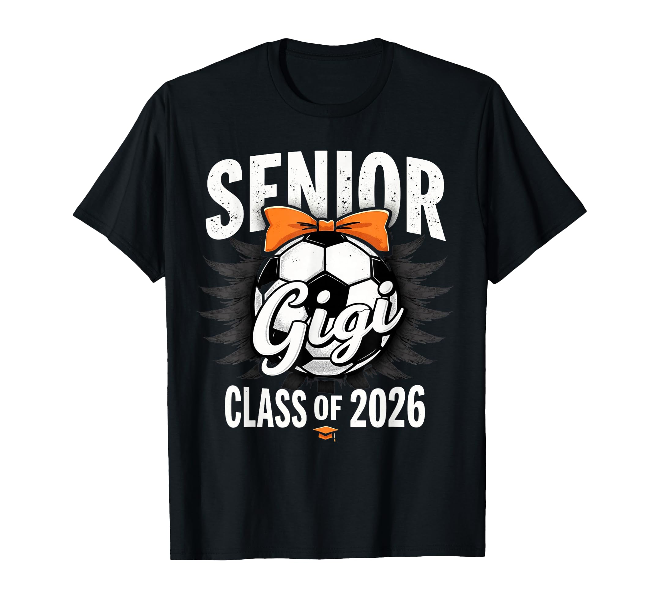 Senior Gigi 2026 Soccer Mama Coquette T-Shirt - Minimalist Print Unisex - T-Shirt, Sweatshirt, Hoodie