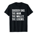 Soccer Dad Funny Wallet Legend T-Shirt - Casual Everyday Wear Unisex - T-Shirt, Sweatshirt, Hoodie