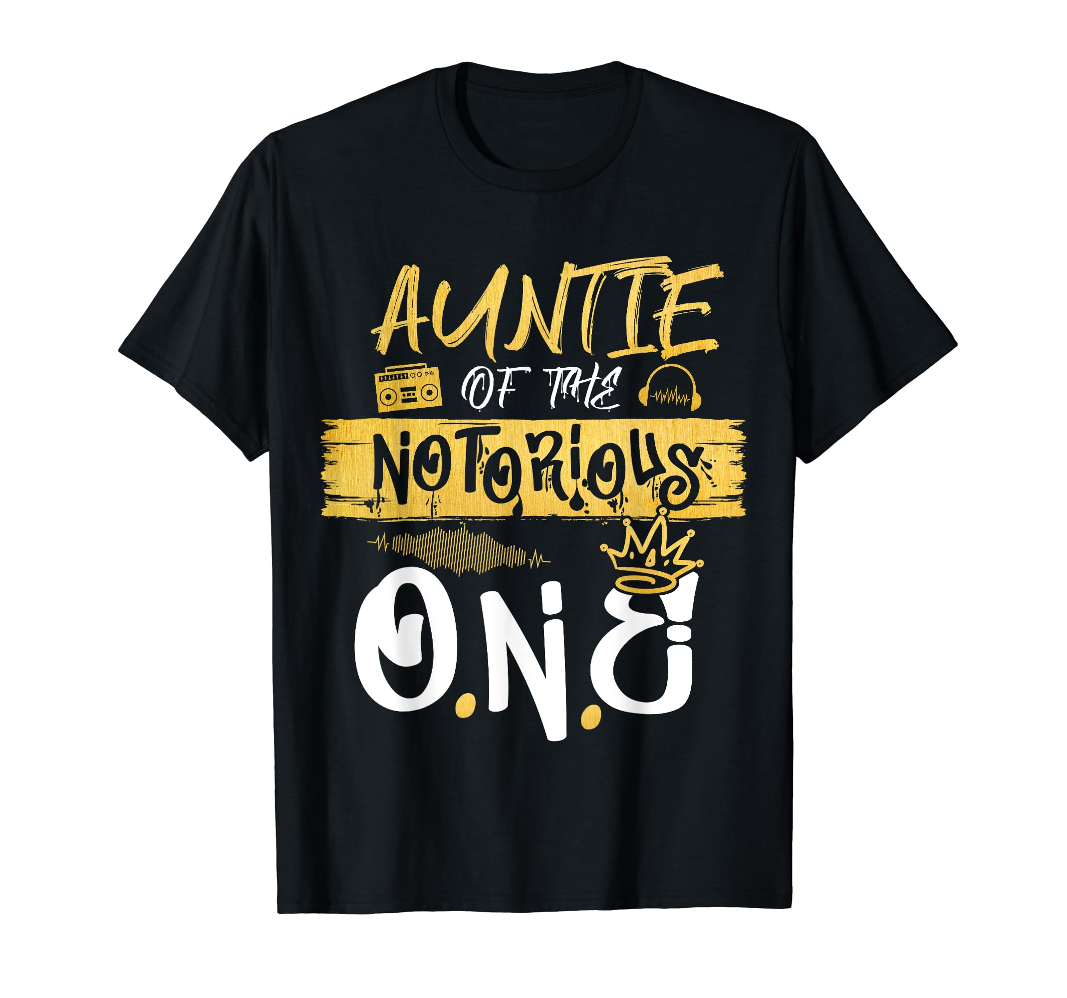 Auntie Notorious One Old School Hip T-Shirt - Unique Graphic for Adults - T-Shirt, Sweatshirt, Hoodie