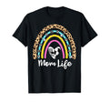 Soccer Hockey Mom Boho Rainbow T-Shirt - Fun Novelty Design for Adults - T-Shirt, Sweatshirt, Hoodie
