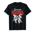 Soccer Grandma Bow Leopard Soccer T-Shirt - Fun Novelty Design Unisex - T-Shirt, Sweatshirt, Hoodie